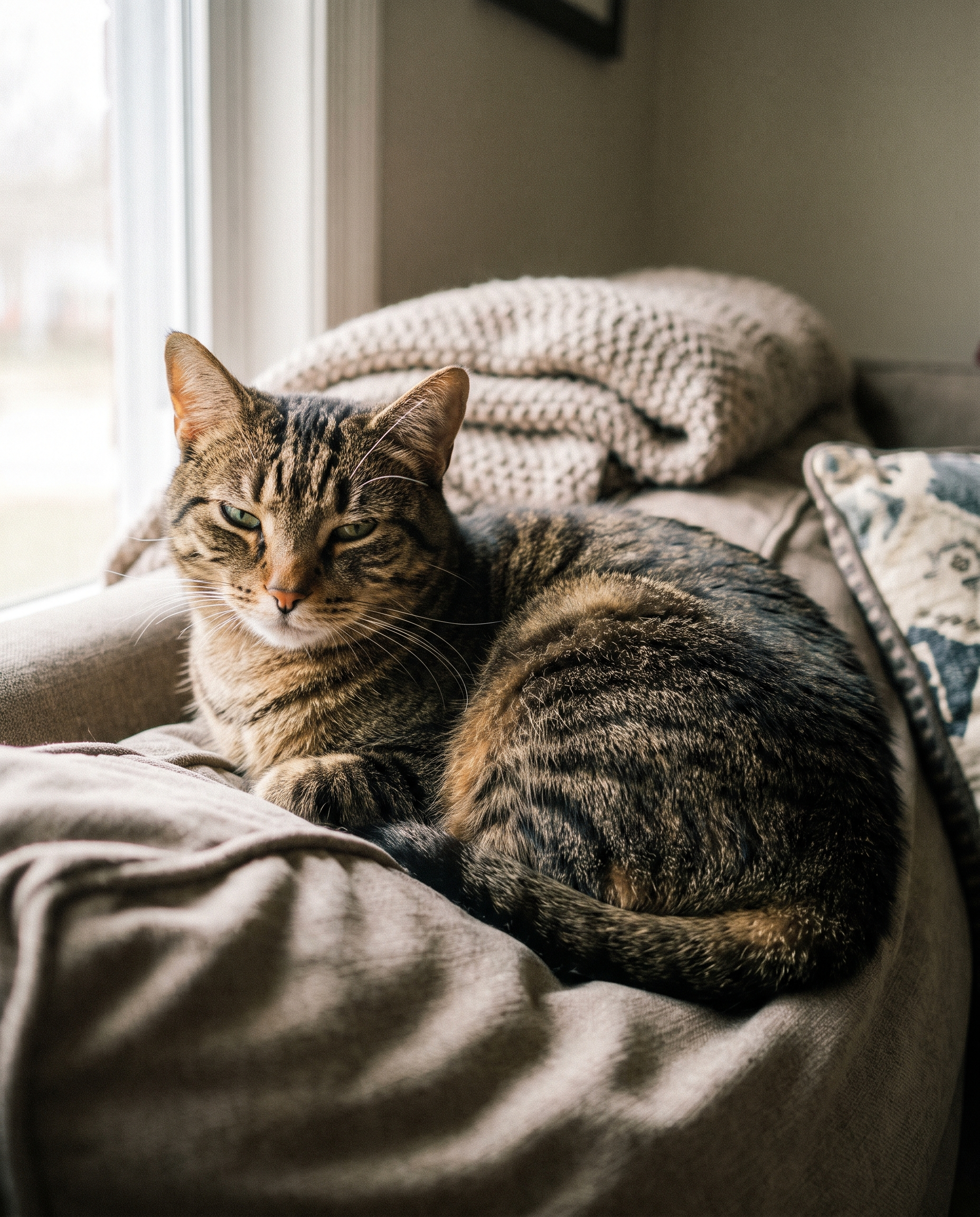 Sample Tabby cat photo